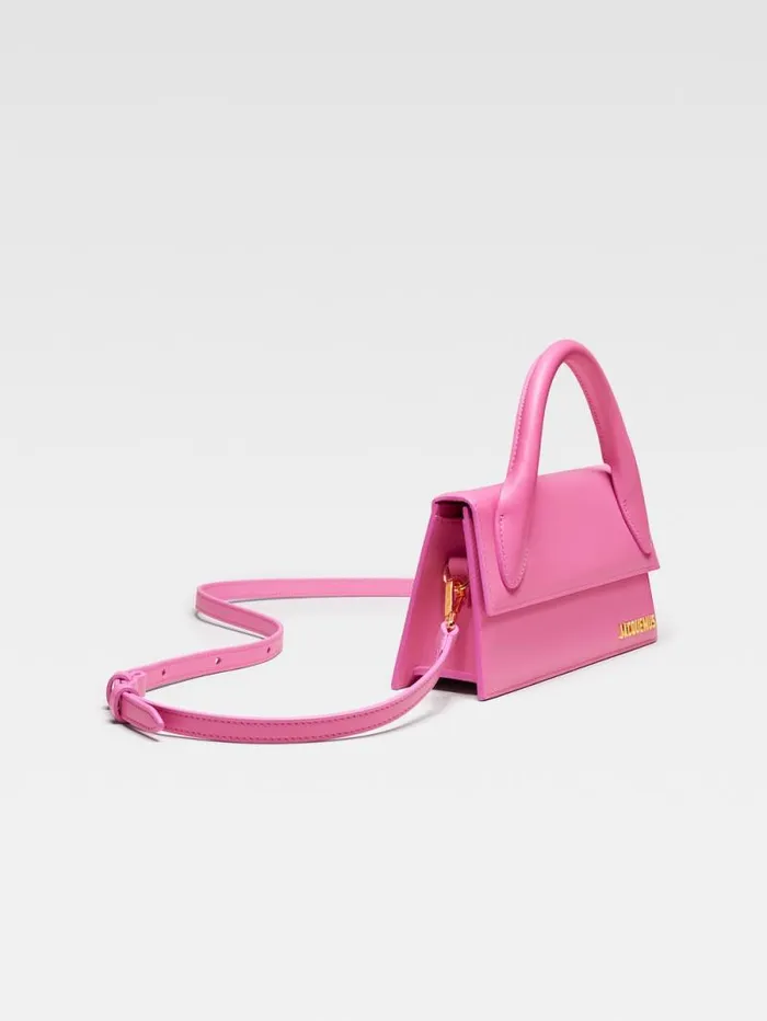JACQUEMUS The Long Chiquito Pink Women Crossbody and Handbags