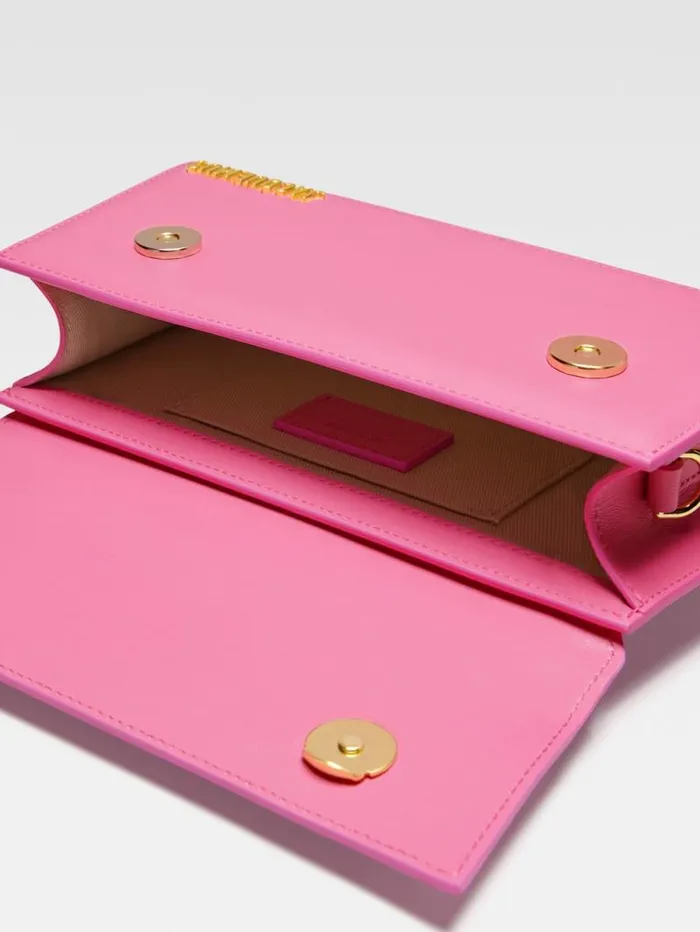 JACQUEMUS The Long Chiquito Pink Women Crossbody and Handbags