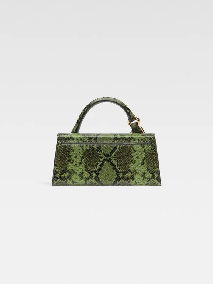 JACQUEMUS The Long Chiquito With Buckle Green Women Crossbody and Handbags JACQUEMUS The Long Chiquito With Buckle Green Women Crossbody and Handbags