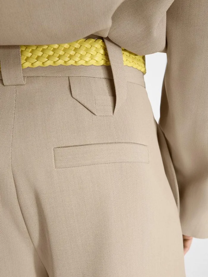 JACQUEMUS The Marzio Pants Beige Men Trousers and Shorts JACQUEMUS The Marzio Pants Beige Men Trousers and Shorts