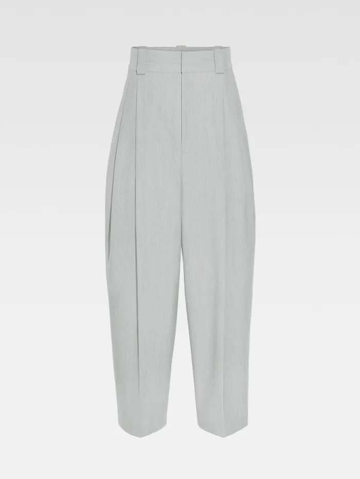 JACQUEMUS The Marzio Pants Light Grey Men Trousers and Shorts JACQUEMUS The Marzio Pants Light Grey Men Trousers and Shorts