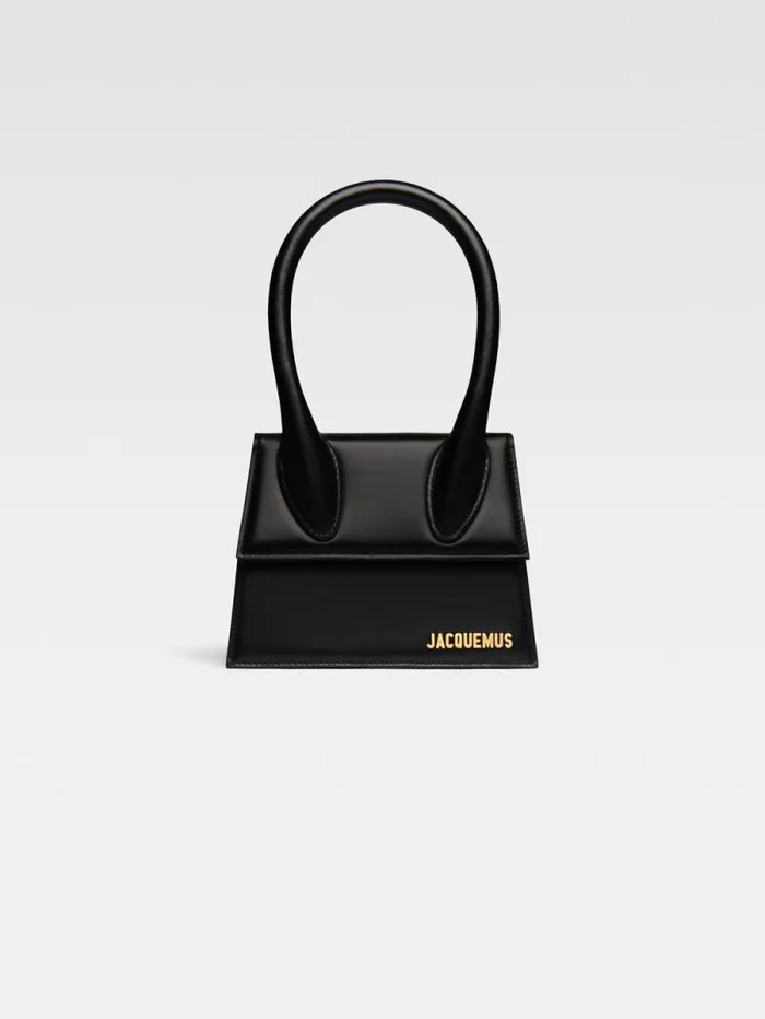 JACQUEMUS The Medium Chiquito Black Women Crossbody and Handbags