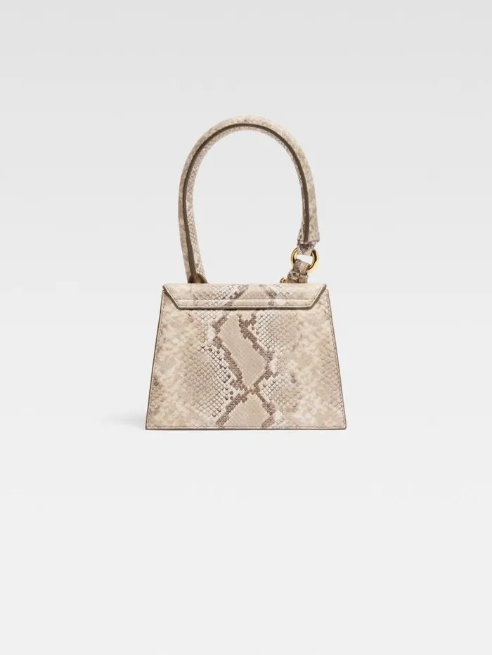 JACQUEMUS The Medium Chiquito With Buckle Beige Women Crossbody and Handbags JACQUEMUS The Medium Chiquito With Buckle Beige Women Crossbody and Handbags
