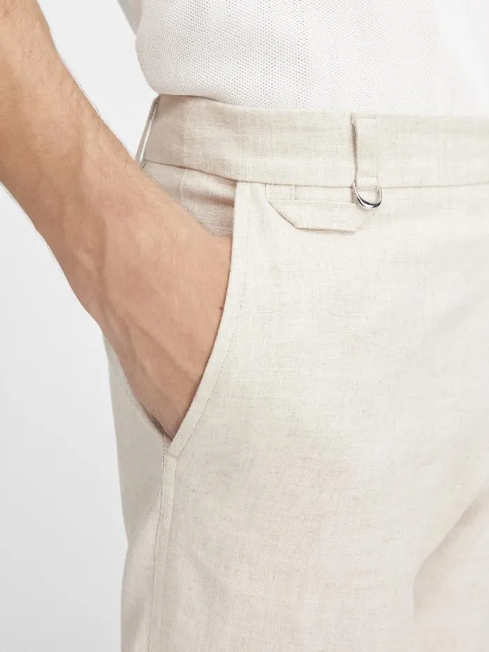 JACQUEMUS The Melo Pants Light Beige Men Trousers and Shorts JACQUEMUS The Melo Pants Light Beige Men Trousers and Shorts