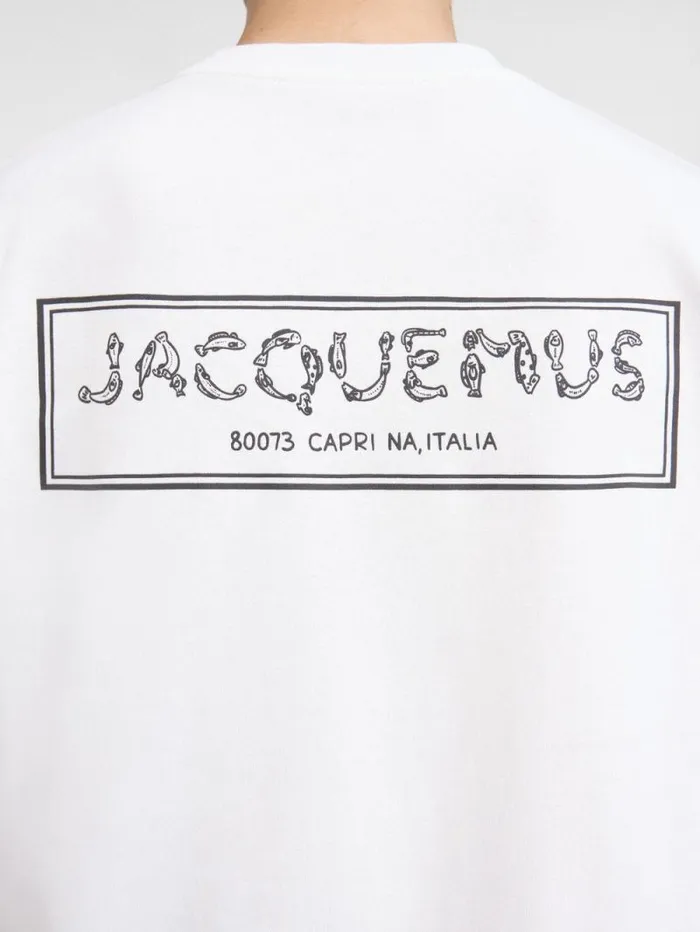 JACQUEMUS The Mer Tshirt White Men Tshirts JACQUEMUS The Mer Tshirt White Men Tshirts