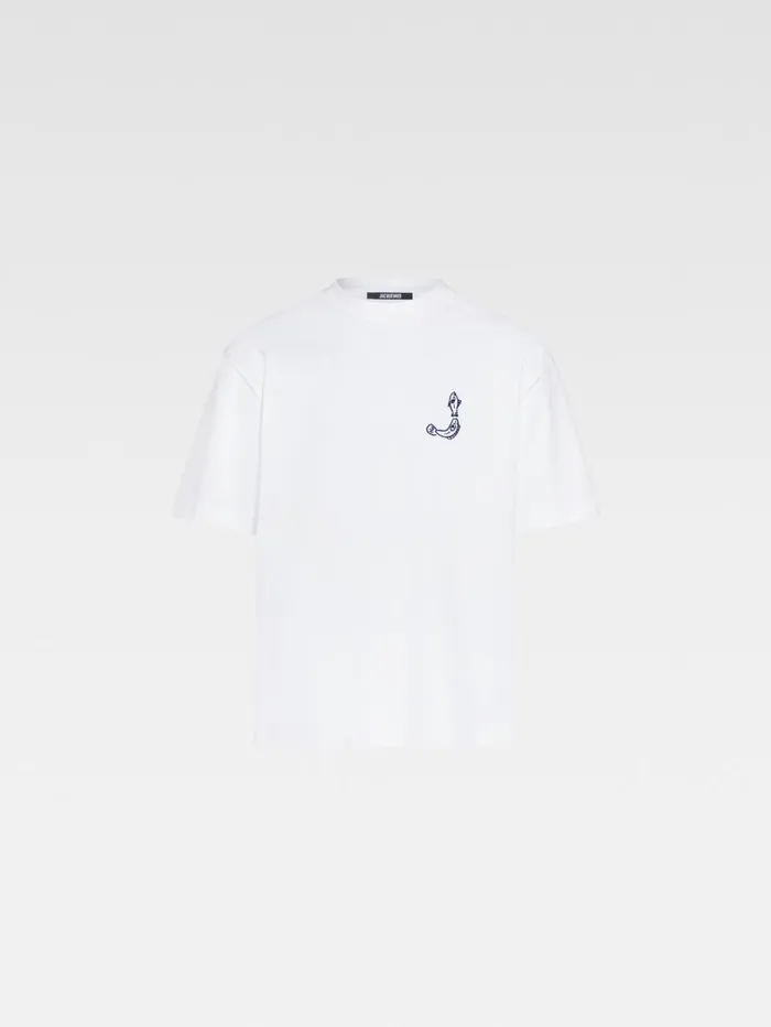JACQUEMUS The Mer Tshirt White Men Tshirts JACQUEMUS The Mer Tshirt White Men Tshirts