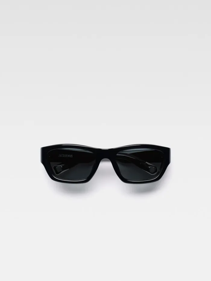 JACQUEMUS The Meridiano Sunglasses Black WomenMen Sunglasses