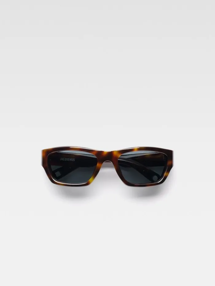 JACQUEMUS The Meridiano Sunglasses Multi Brown WomenMen Sunglasses