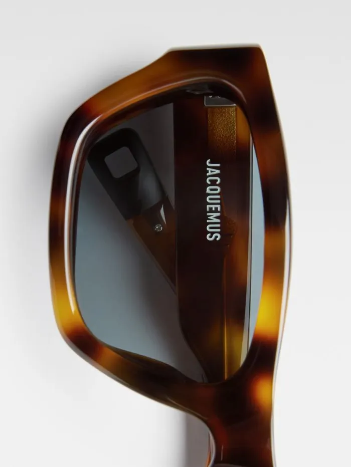 JACQUEMUS The Meridiano Sunglasses Multi Brown WomenMen Sunglasses JACQUEMUS The Meridiano Sunglasses Multi Brown WomenMen Sunglasses