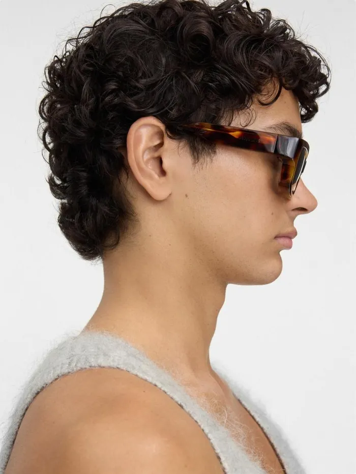 JACQUEMUS The Meridiano Sunglasses Multi Brown WomenMen Sunglasses JACQUEMUS The Meridiano Sunglasses Multi Brown WomenMen Sunglasses