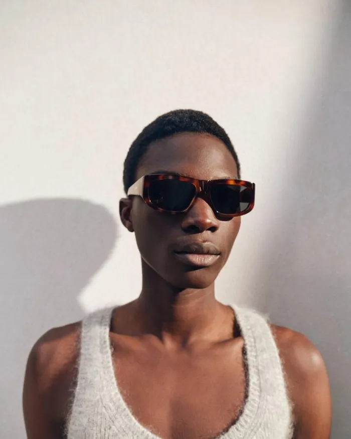 JACQUEMUS The Meridiano Sunglasses Multi Brown WomenMen Sunglasses JACQUEMUS The Meridiano Sunglasses Multi Brown WomenMen Sunglasses