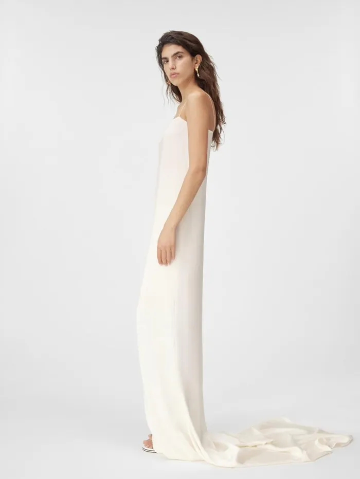 JACQUEMUS The Noiva Dress Offwhite Women Dresses and Skirts JACQUEMUS The Noiva Dress Offwhite Women Dresses and Skirts