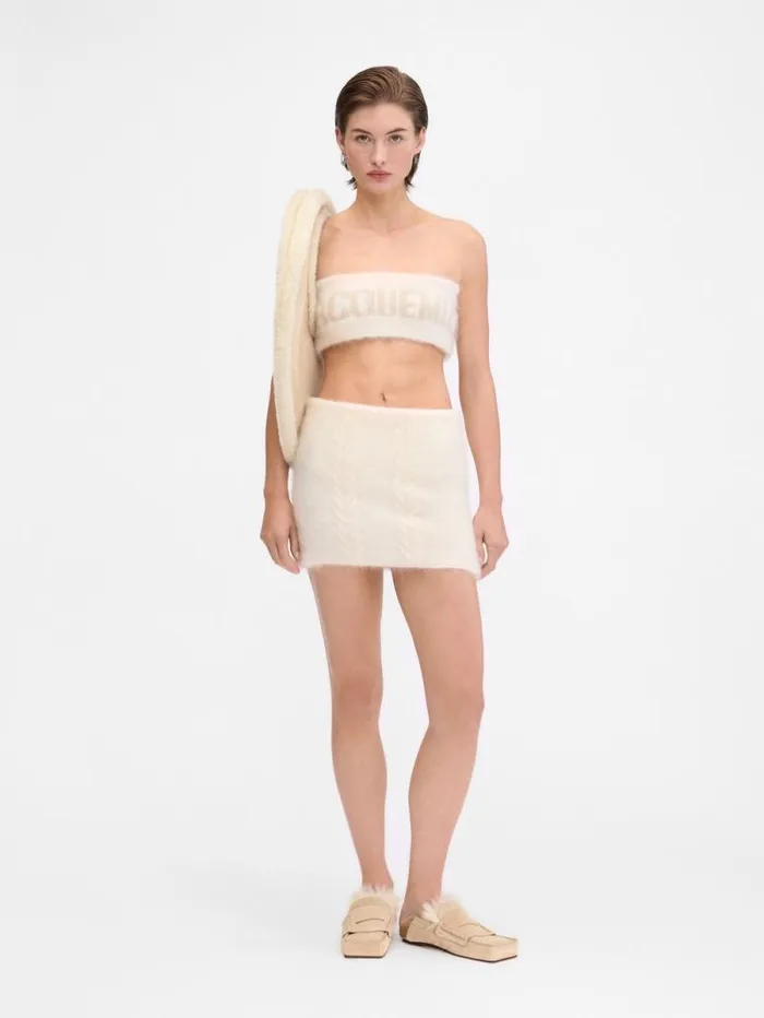 JACQUEMUS The Nuvola Bra Offwhite Women Knits JACQUEMUS The Nuvola Bra Offwhite Women Knits