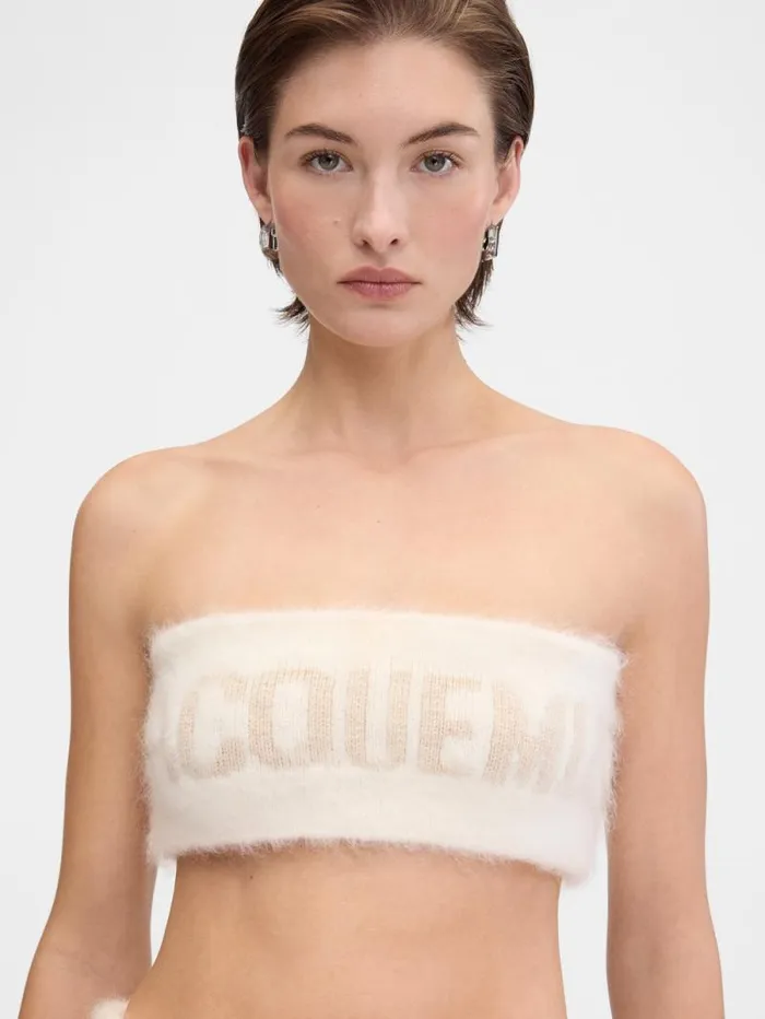 JACQUEMUS The Nuvola Bra Offwhite Women Knits JACQUEMUS The Nuvola Bra Offwhite Women Knits