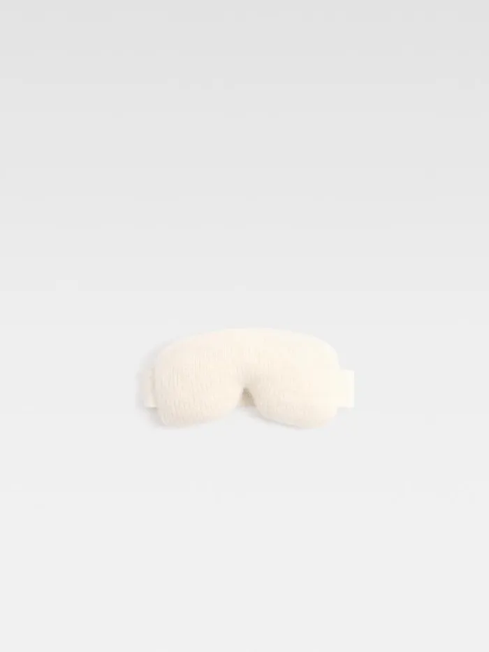 JACQUEMUS The Nuvola Mask Offwhite WomenMen Textile Accessories