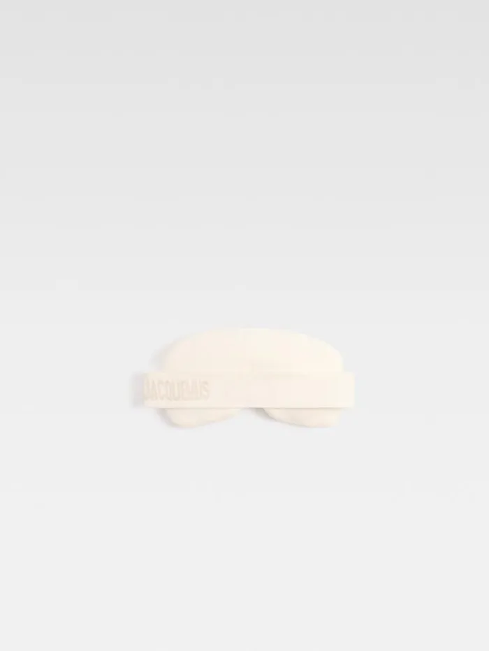 JACQUEMUS The Nuvola Mask Offwhite WomenMen Textile Accessories JACQUEMUS The Nuvola Mask Offwhite WomenMen Textile Accessories