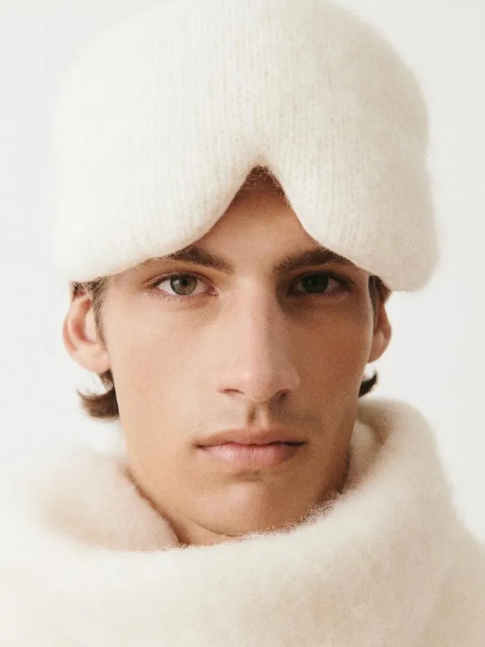 JACQUEMUS The Nuvola Mask Offwhite WomenMen Textile Accessories JACQUEMUS The Nuvola Mask Offwhite WomenMen Textile Accessories