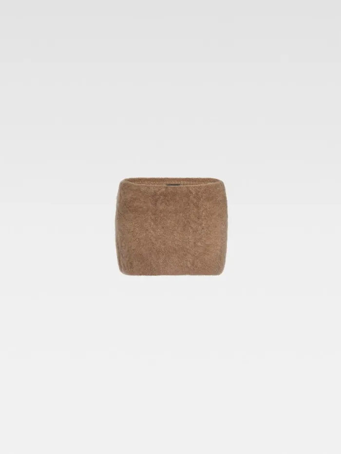 JACQUEMUS The Nuvola Skirt Camel Women Dresses and Skirts