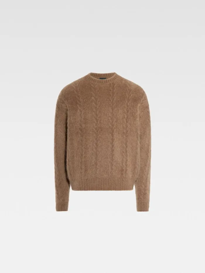 JACQUEMUS The Nuvola Sweater Camel WomenMen Knits JACQUEMUS The Nuvola Sweater Camel WomenMen Knits