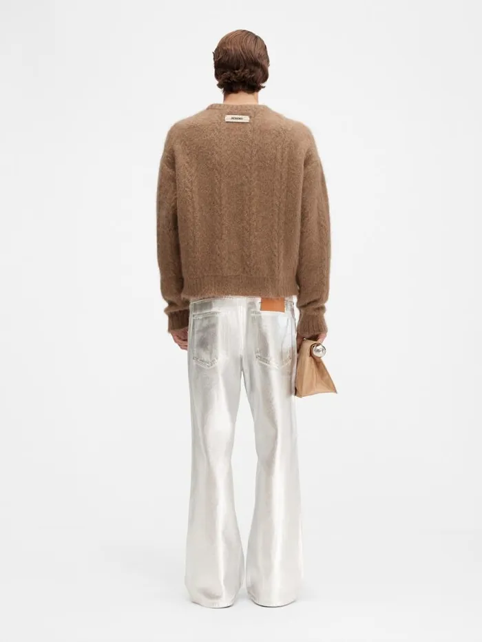 JACQUEMUS The Nuvola Sweater Camel WomenMen Knits JACQUEMUS The Nuvola Sweater Camel WomenMen Knits