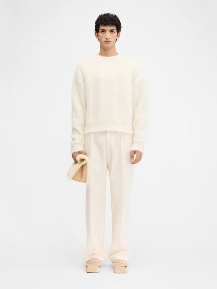 JACQUEMUS The Nuvola Sweater Offwhite WomenMen Knits