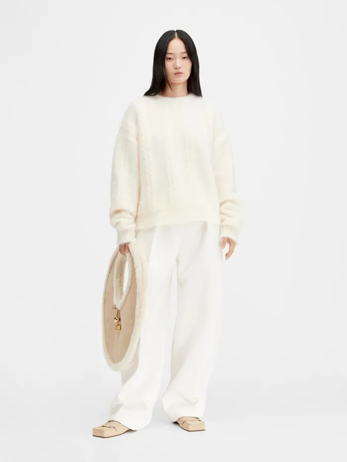 JACQUEMUS The Nuvola Sweater Offwhite WomenMen Knits JACQUEMUS The Nuvola Sweater Offwhite WomenMen Knits