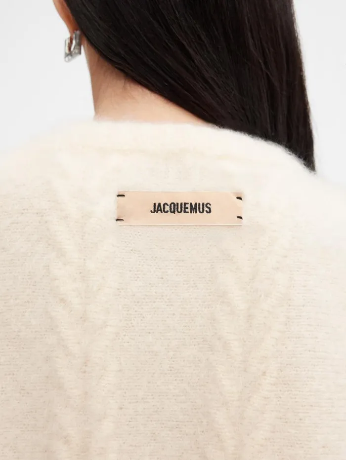JACQUEMUS The Nuvola Sweater Offwhite WomenMen Knits JACQUEMUS The Nuvola Sweater Offwhite WomenMen Knits