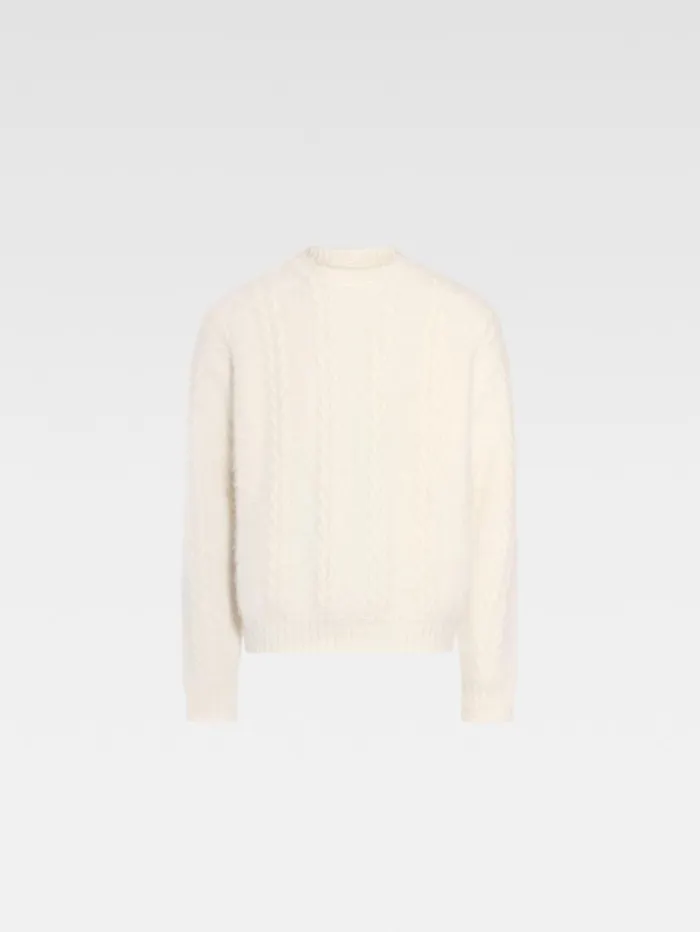 JACQUEMUS The Nuvola Sweater Offwhite WomenMen Knits JACQUEMUS The Nuvola Sweater Offwhite WomenMen Knits