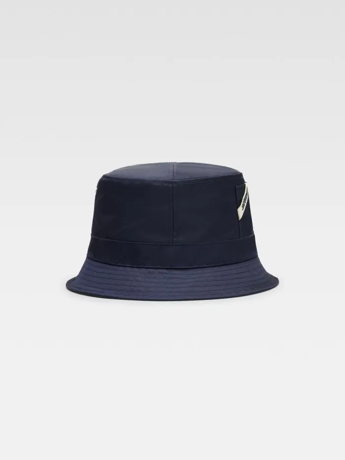 JACQUEMUS The Ovalie Bucket Hat Navy WomenMen Hats