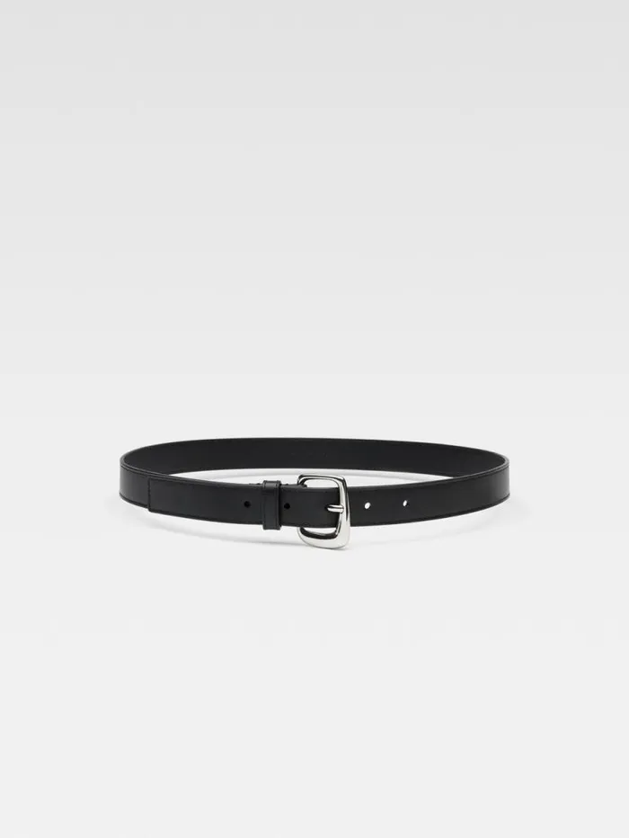 JACQUEMUS The Ovalo Belt Black Women Belts