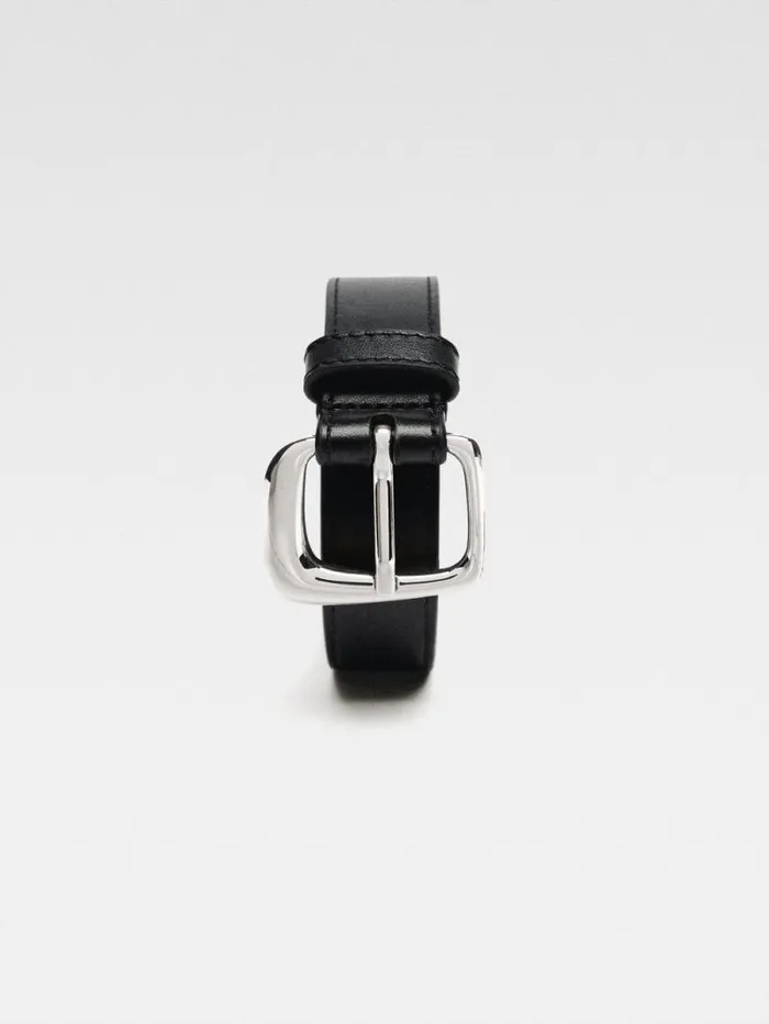 JACQUEMUS The Ovalo Belt Black Women Belts JACQUEMUS The Ovalo Belt Black Women Belts