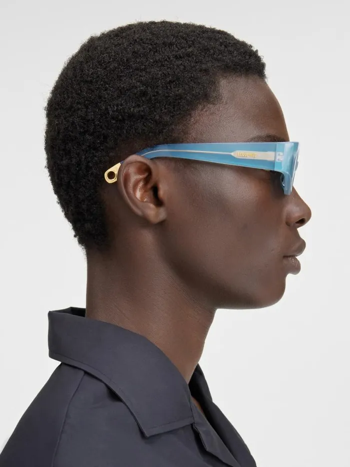JACQUEMUS The Ovalo Sunglasses Light Blue WomenMen Sunglasses JACQUEMUS The Ovalo Sunglasses Light Blue WomenMen Sunglasses
