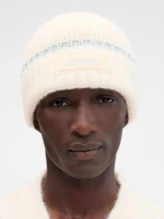 JACQUEMUS The Paoli Beanie Offwhite WomenMen Scarves Beanies and Gloves JACQUEMUS The Paoli Beanie Offwhite WomenMen Scarves Beanies and Gloves