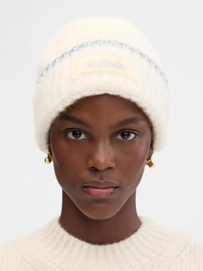 JACQUEMUS The Paoli Beanie Offwhite WomenMen Scarves Beanies and Gloves JACQUEMUS The Paoli Beanie Offwhite WomenMen Scarves Beanies and Gloves