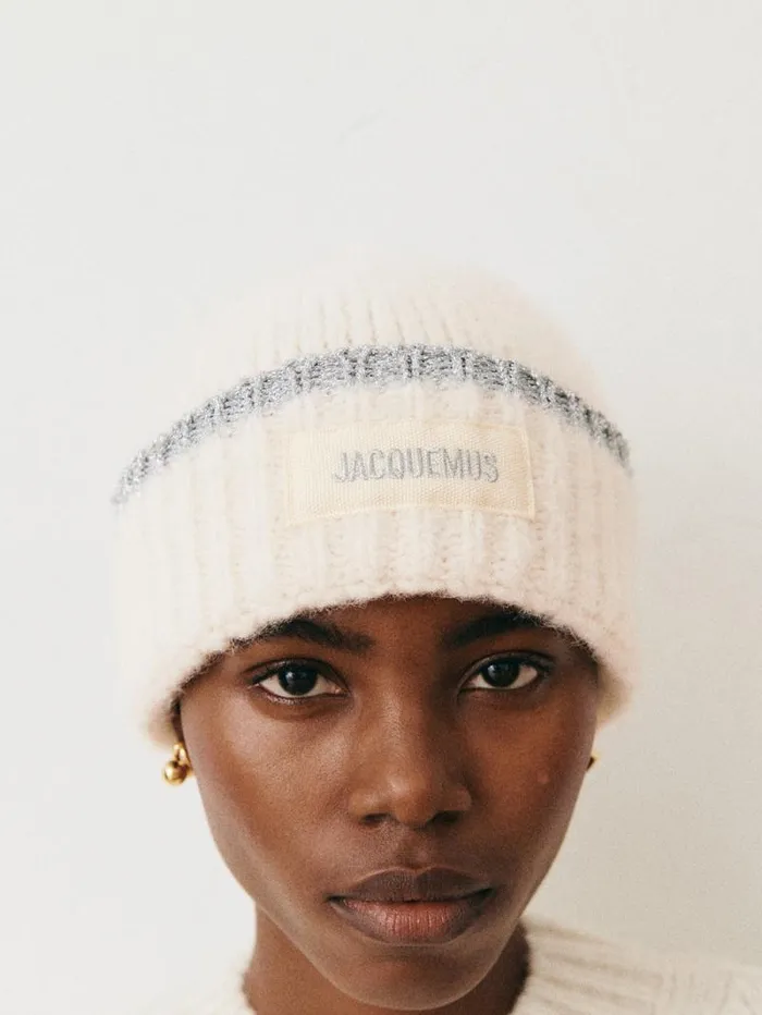 JACQUEMUS The Paoli Beanie Offwhite WomenMen Scarves Beanies and Gloves JACQUEMUS The Paoli Beanie Offwhite WomenMen Scarves Beanies and Gloves