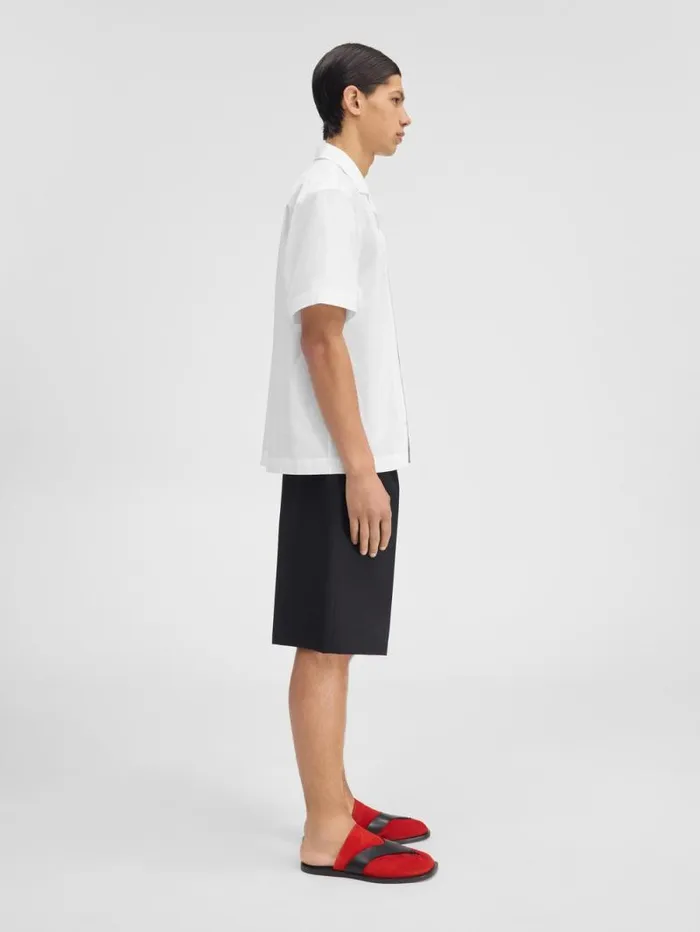 JACQUEMUS The Parasol Shirt Print Red Parasol Men Shirts
