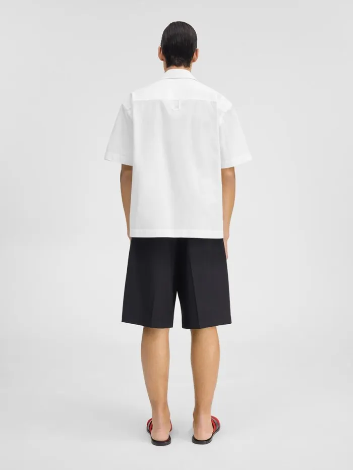 JACQUEMUS The Parasol Shirt Print Red Parasol Men Shirts
