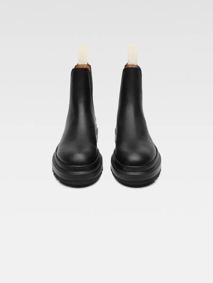JACQUEMUS The Pavane Ankle Boots Black Men Shoes JACQUEMUS The Pavane Ankle Boots Black Men Shoes