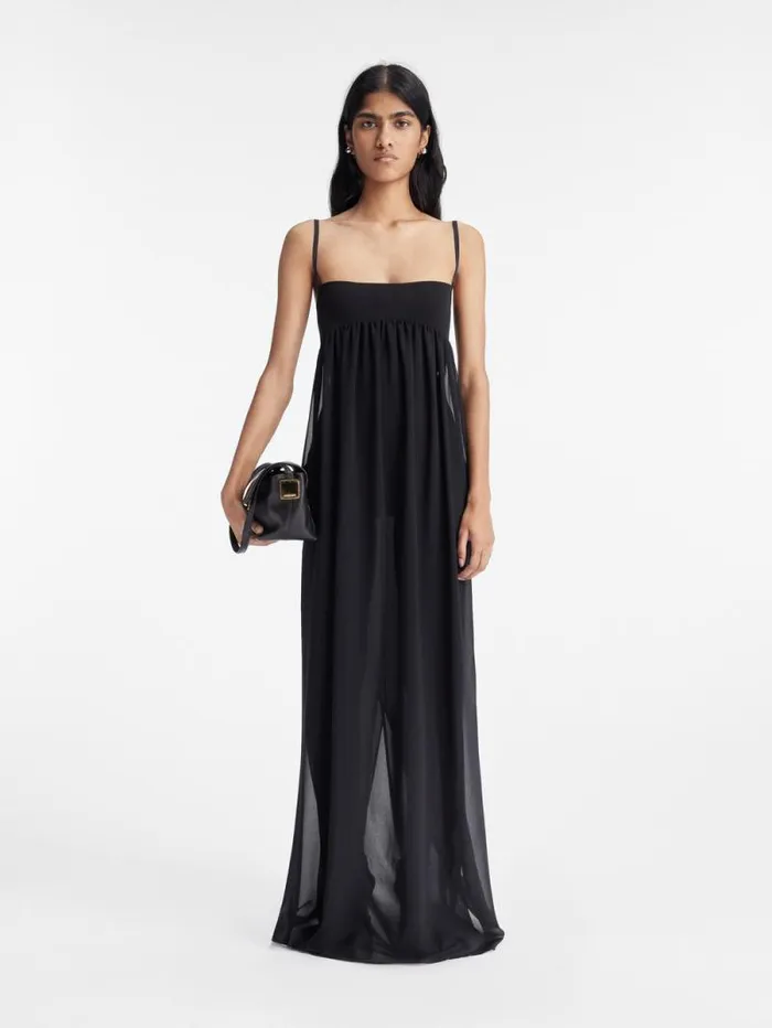 JACQUEMUS The Peplo Dress Black Women Dresses and Skirts