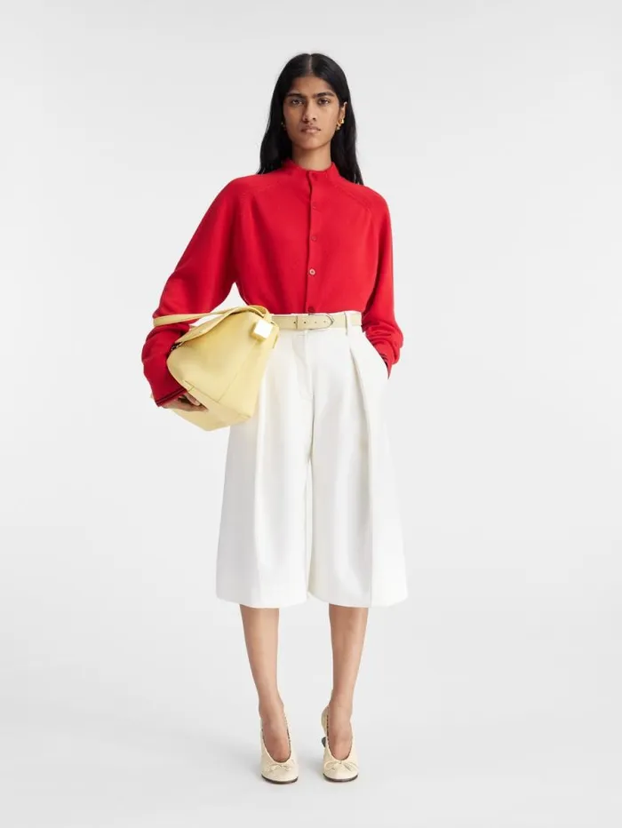 JACQUEMUS The Pitatto Cardigan Red Women Knits