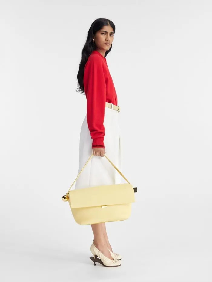 JACQUEMUS The Pitatto Cardigan Red Women Knits JACQUEMUS The Pitatto Cardigan Red Women Knits