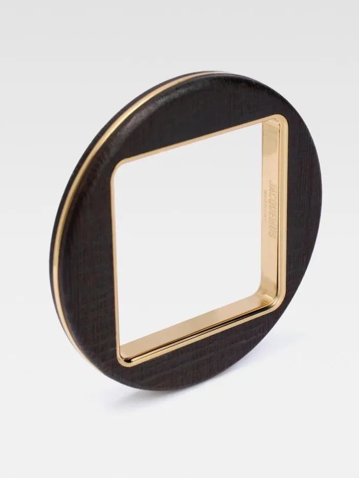 JACQUEMUS The Rond Bracelet Gold Brown Women Jewellery JACQUEMUS The Rond Bracelet Gold Brown Women Jewellery