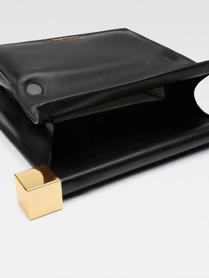 JACQUEMUS The Rond Carr Clutch Black Women Crossbody and Handbags JACQUEMUS The Rond Carr Clutch Black Women Crossbody and Handbags
