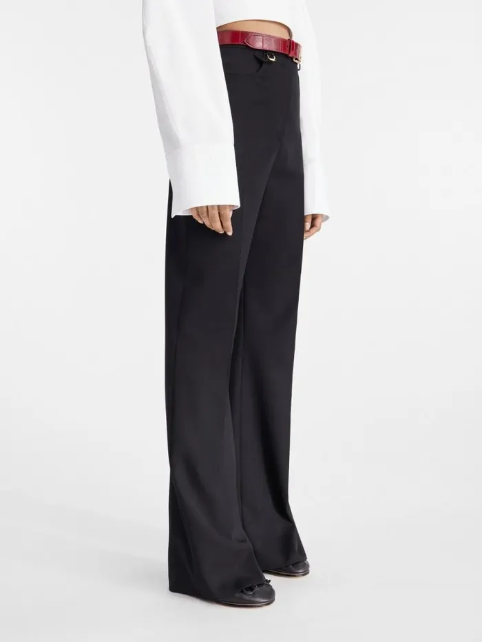 JACQUEMUS The Sauge Pants Black Women Suits JACQUEMUS The Sauge Pants Black Women Suits