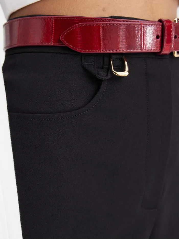 JACQUEMUS The Sauge Pants Black Women Suits JACQUEMUS The Sauge Pants Black Women Suits