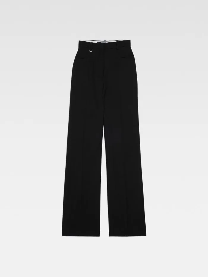 JACQUEMUS The Sauge Pants Black Women Suits JACQUEMUS The Sauge Pants Black Women Suits
