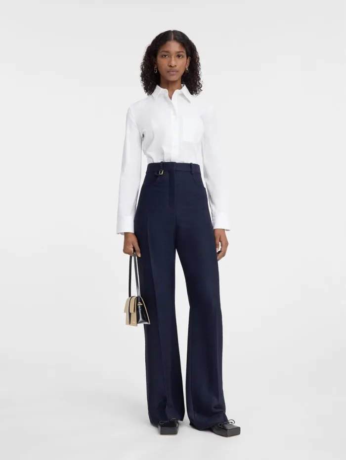 JACQUEMUS The Sauge Pants Dark Navy Women Suits