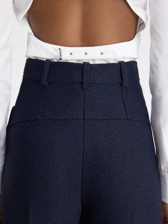 JACQUEMUS The Sauge Pants Dark Navy Women Suits JACQUEMUS The Sauge Pants Dark Navy Women Suits