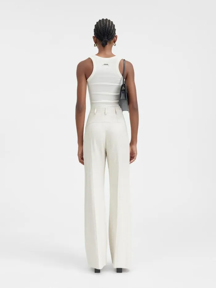 JACQUEMUS The Sauge Pants Light Beige Women Suits JACQUEMUS The Sauge Pants Light Beige Women Suits
