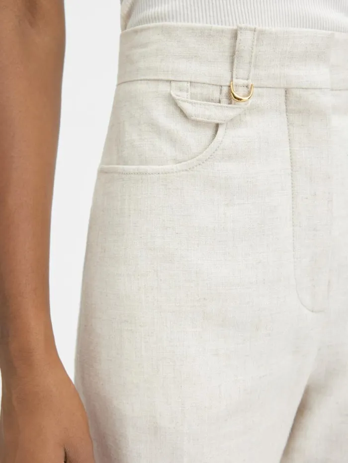 JACQUEMUS The Sauge Pants Light Beige Women Suits JACQUEMUS The Sauge Pants Light Beige Women Suits